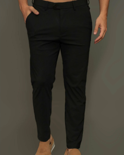 10-Calça Alfaiataria preta super elastic power