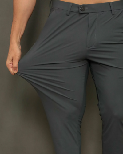 6-Calça Alfaiataria super elastic power cos transpassado.